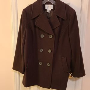 Wool pea coat